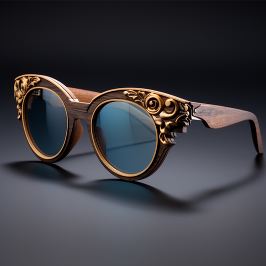 Classic Elegance Grey Frame Sunglasses