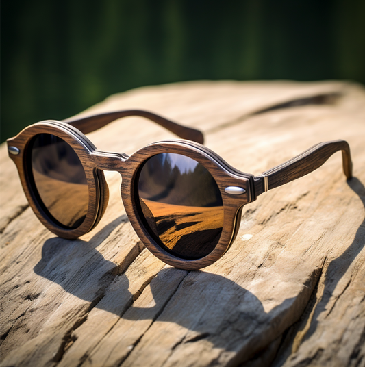 Casual Chic Wood Sunglasses